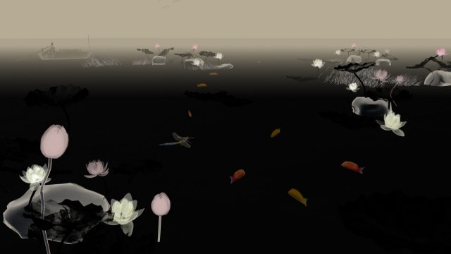 ink animation 3D 模型 .c4d .max .obj .3ds .fbx .stl .blend 