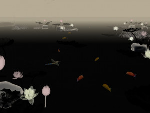 ink animation 3Dモデル