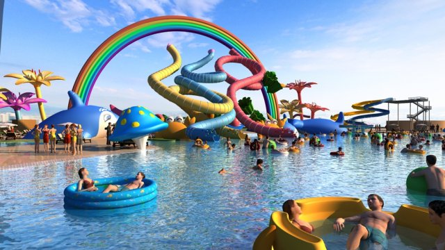 water world 3D Модель .c4d .max .obj .3ds .fbx .stl .blend 