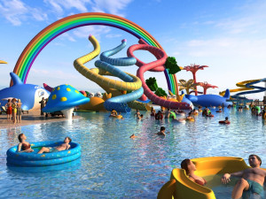 water world Modelo 3D