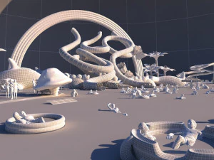 water world 3D Model