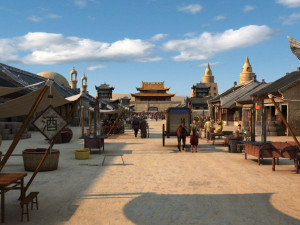 ancient city 3D 模型