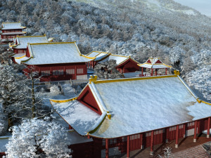 temple Model 3D