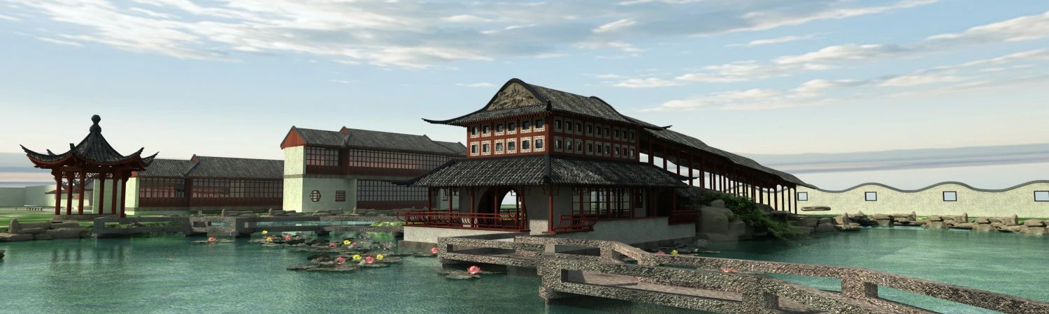 ancient architecture 3D Model .c4d .max .obj .3ds .fbx .stl .blend 