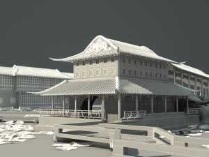 ancient architecture 3D Model