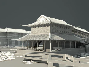 ancient architecture 3D Model