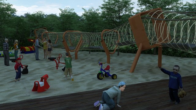 cableway 3Dモデル .c4d .max .obj .3ds .fbx .stl .blend 