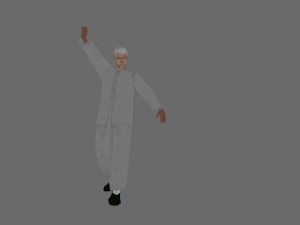 tai chi Model 3D