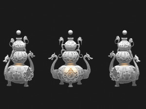 alchemy furnace 3D Модель