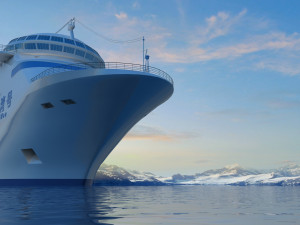 cruise ship Modèle 3D