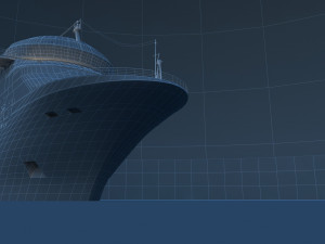 cruise ship Modèle 3D
