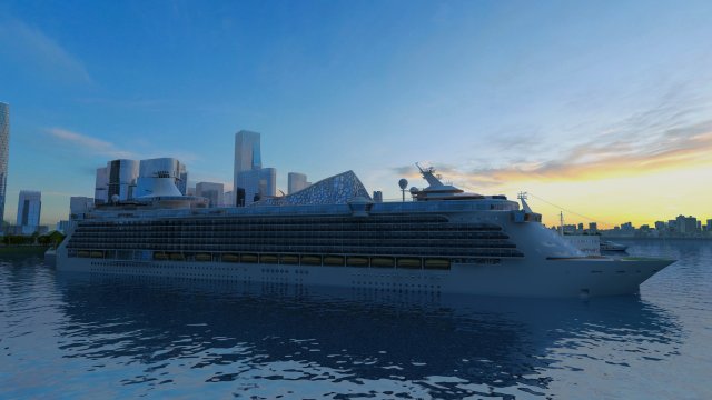 pier Modelo 3D .c4d .max .obj .3ds .fbx .stl .blend 