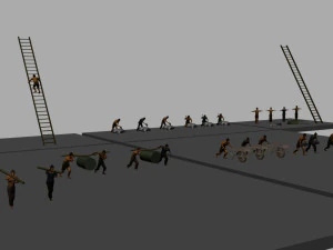 ancient labor 3D Model