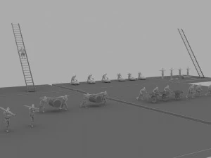 ancient labor 3D Model