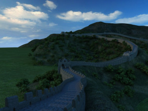 great wall Modelo 3D