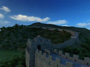 great wall 3D Model