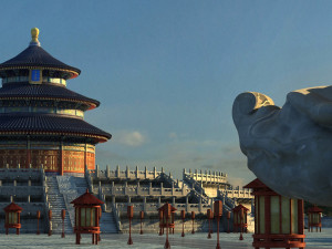 temple of heaven 3D Model