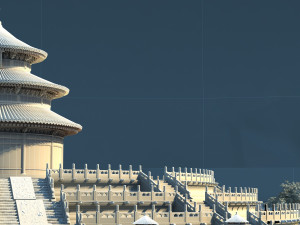 temple of heaven 3D-Modell