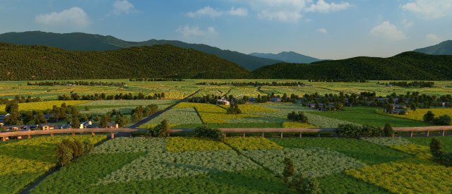 farmland 3D Model .c4d .max .obj .3ds .fbx .stl .blend 