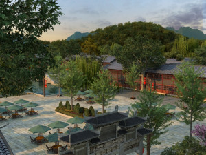 ancient garden 3D 模型