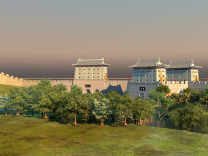 ancient city Modèle 3D