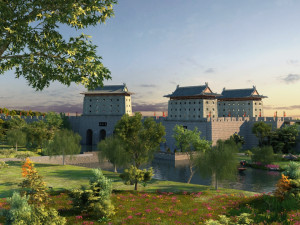 ancient city 3D Model