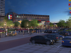 commercial street 3D Model