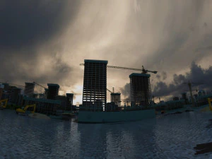 建設現場 3Dモデル