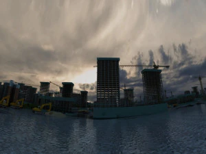 建設現場 3Dモデル