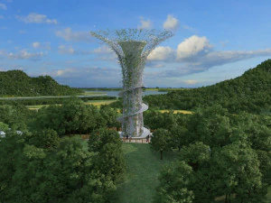 botanical garden 3D Model