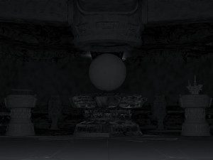 Spaceship interior Model 3D