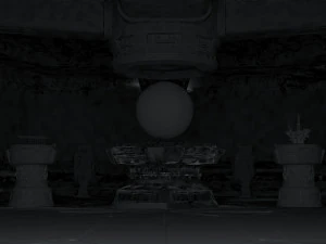 Spaceship interior 3D Model