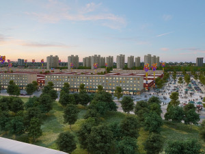 city building 3D 模型