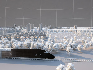 city building 3D 模型