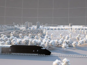 edificio cittadino Modello 3D