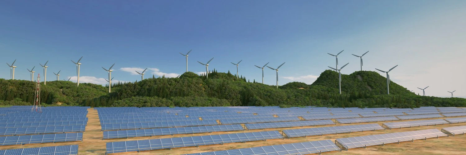 wind power station 3D Model .c4d .max .obj .3ds .fbx .stl .blend 