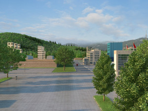 nuclear power plant 3D Model