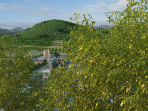 nuclear power plant 3Dモデル