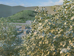 nuclear power plant 3D Model