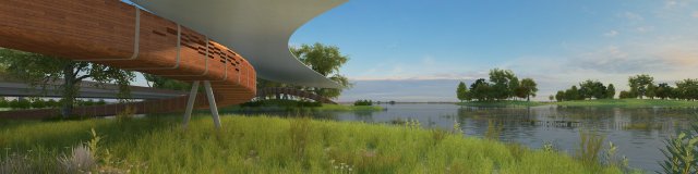 covered bridge Model 3D .c4d .max .obj .3ds .fbx .stl .blend