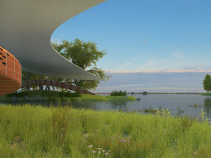 covered bridge 3D 模型