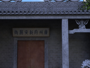 ancient architecture Model 3D