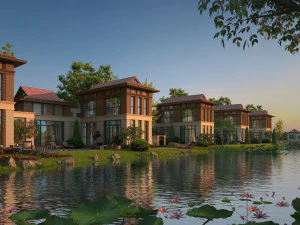 construção da cidade Modelo 3D