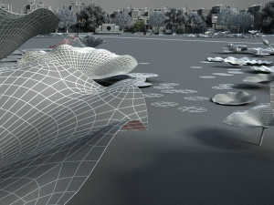 lotus pond 3D 모델