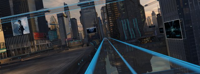 futuristic city 3D मॉडल .c4d .max .obj .3ds .fbx .stl .blend 