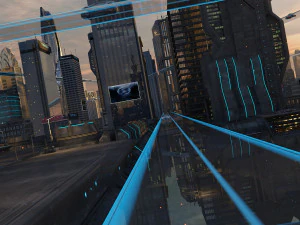 cidade futurista Modelo 3D