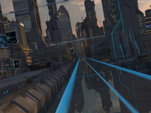 futuristic city 3D मॉडल