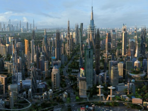 futuristic city 3D Model