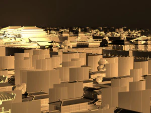 ancient city pool 3D Model