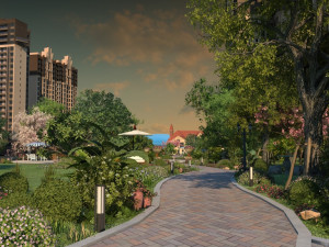 city building 3D 模型